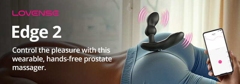 Edge 2 — wearable hands-free prostate massager